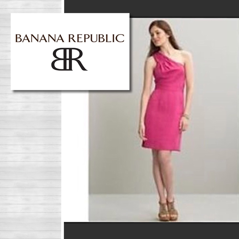 Banana Republic One Shoulder Dress